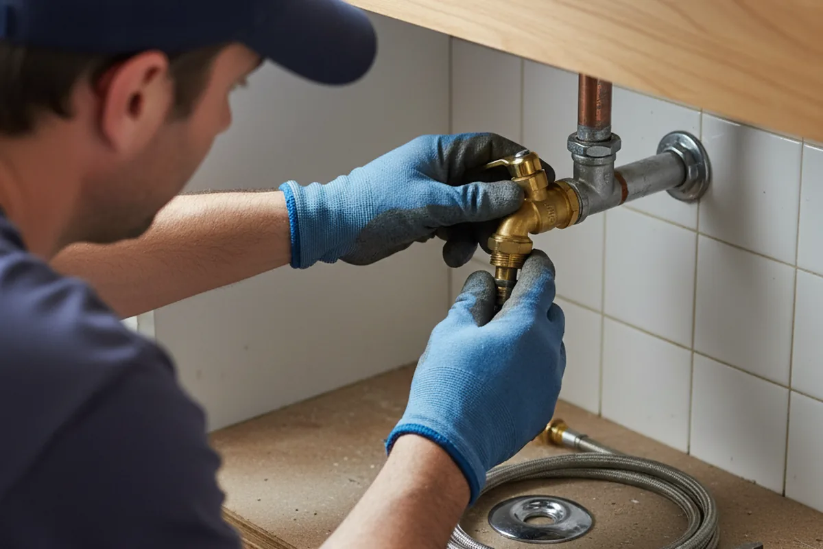 Shutoff valve and fitting work during Repiping in Brooklyn